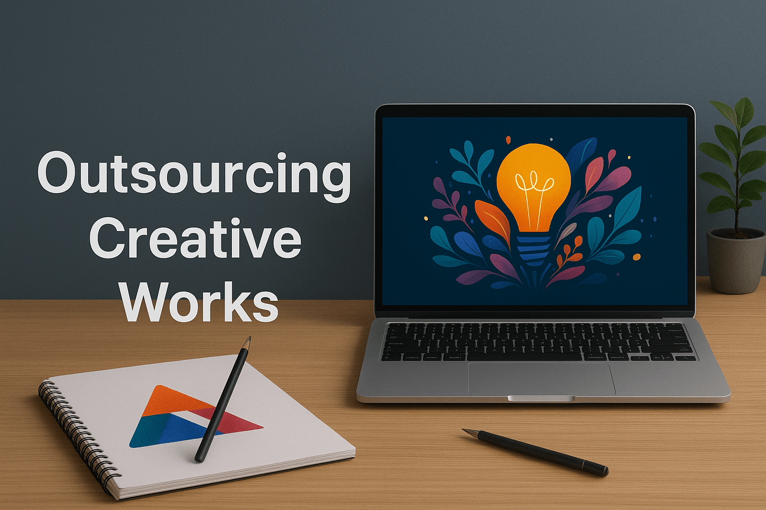 The Future of Creative Outsourcing: AI – Augmented workflows & Human Touch