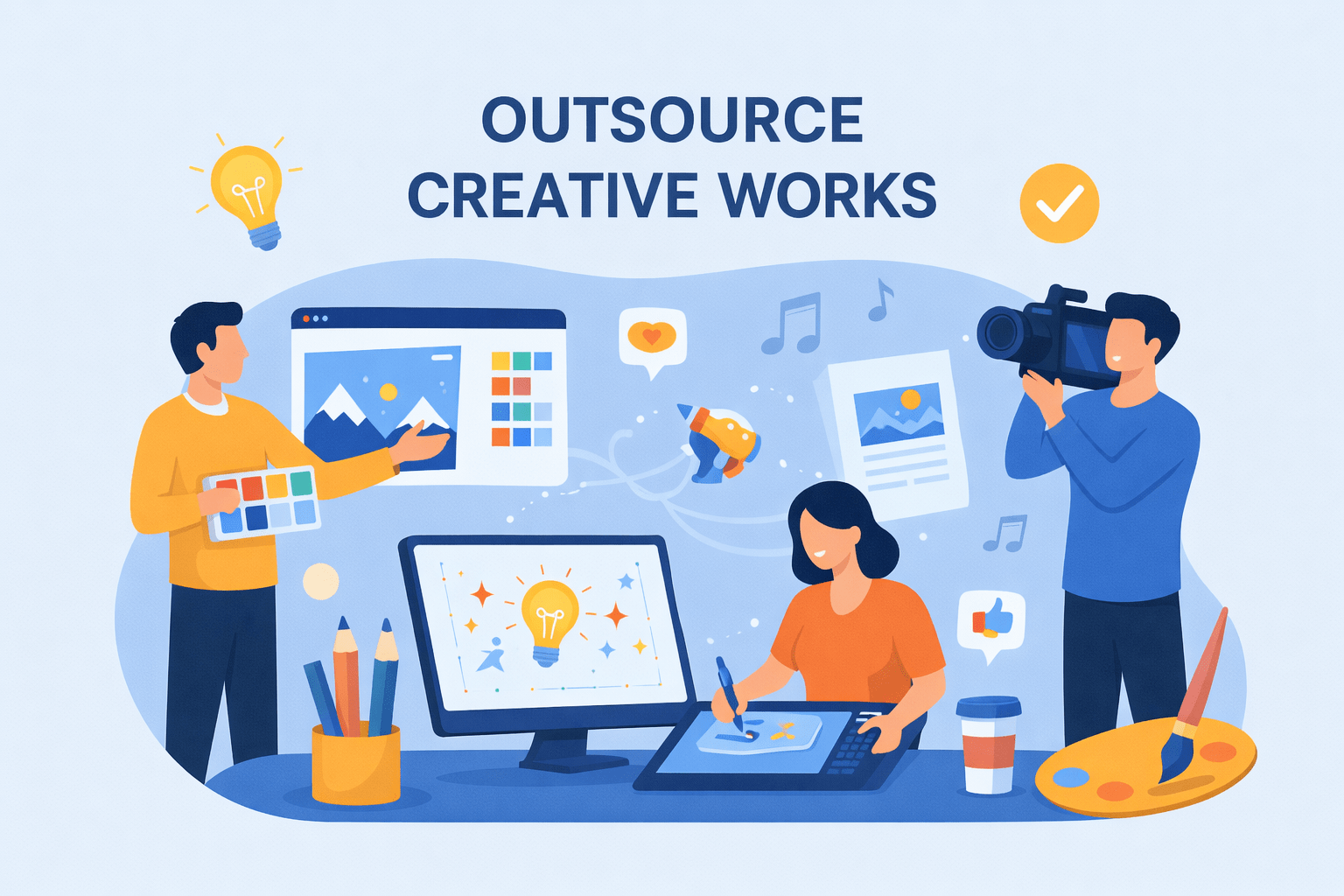 How AI Tools Are Transforming the Quality of Outsourced Creative Services