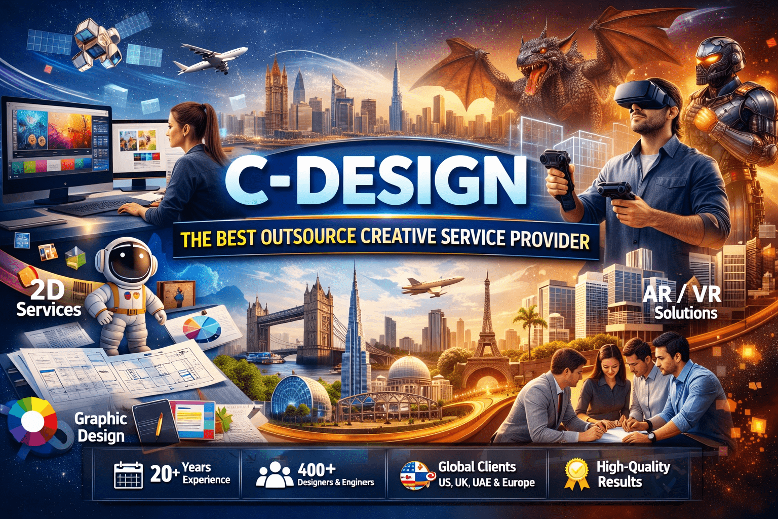 C-design : The best outsource creative service provider