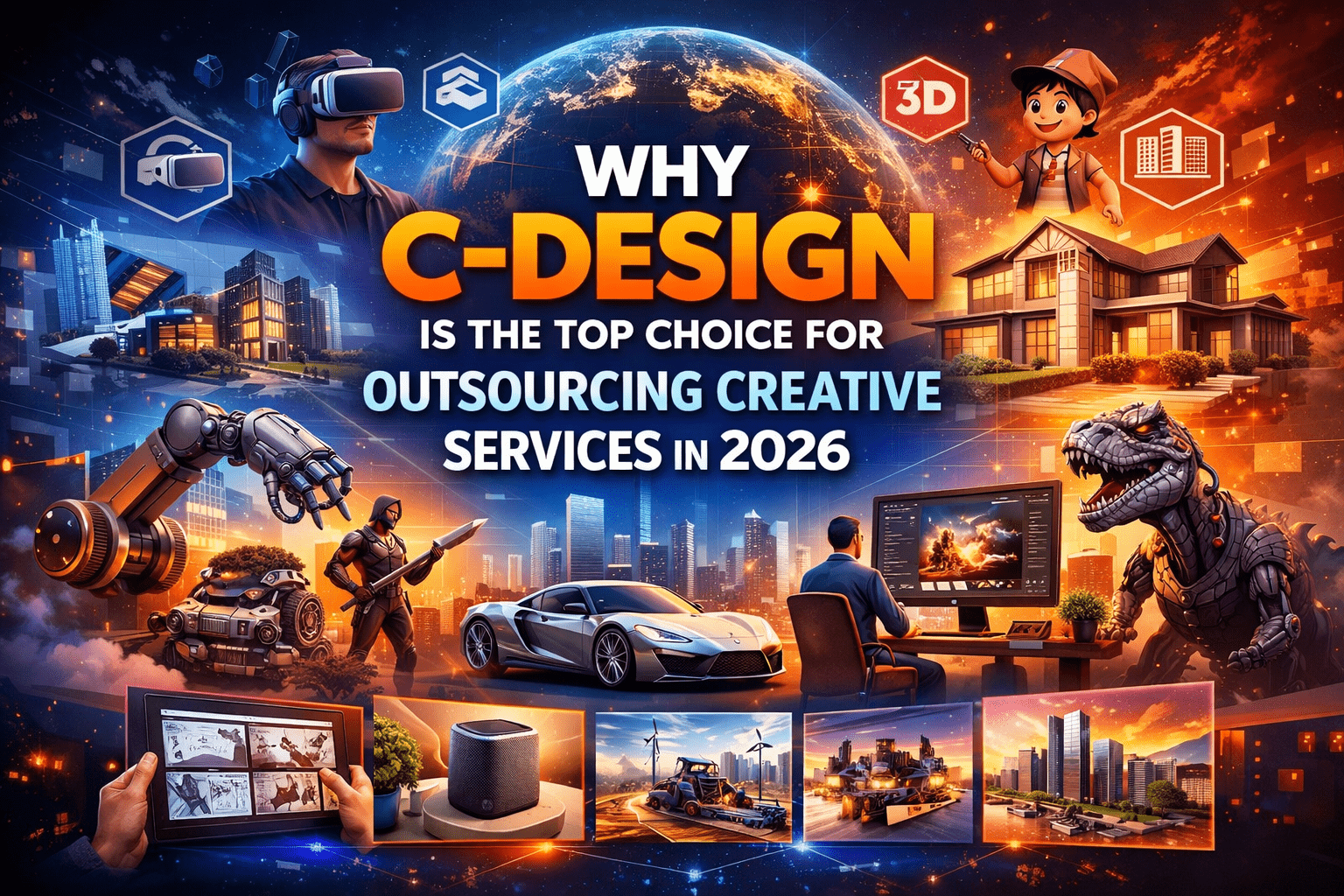 Why C-Design Is the Top Choice for Outsourcing Creative Services in 2026