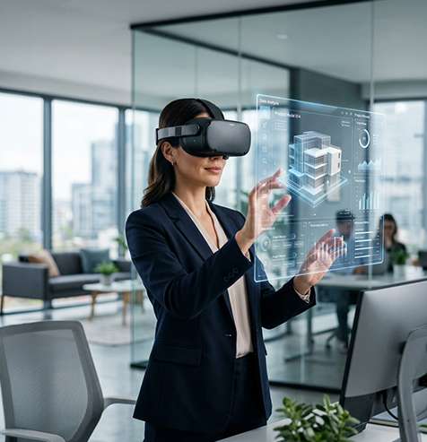 Interactive 3D AR VR