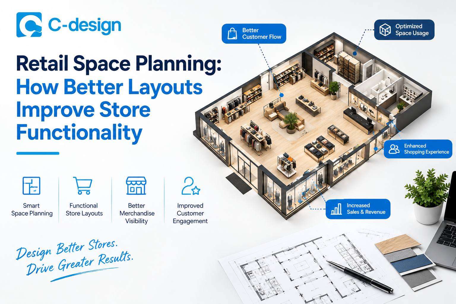 Retail Space Planning: How Better Layouts Improve Store Functionality | Outsourcing CAD Works